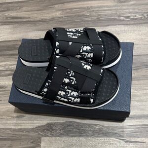 Dior Black and White Men's Sandals